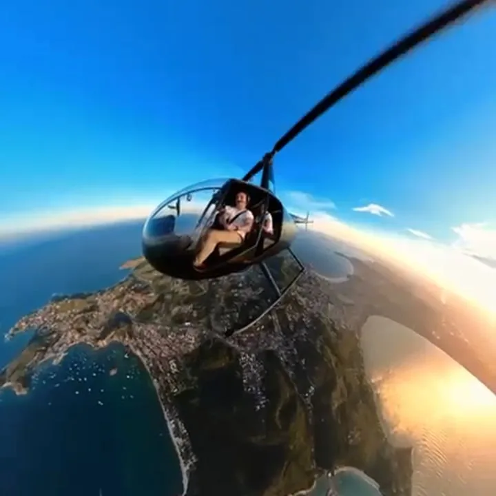 Vídeo 1 do passeio de helicóptero sobre Búzios